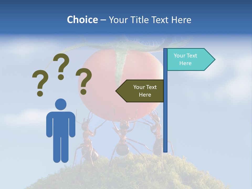 Vegetable Grass Animals PowerPoint Template