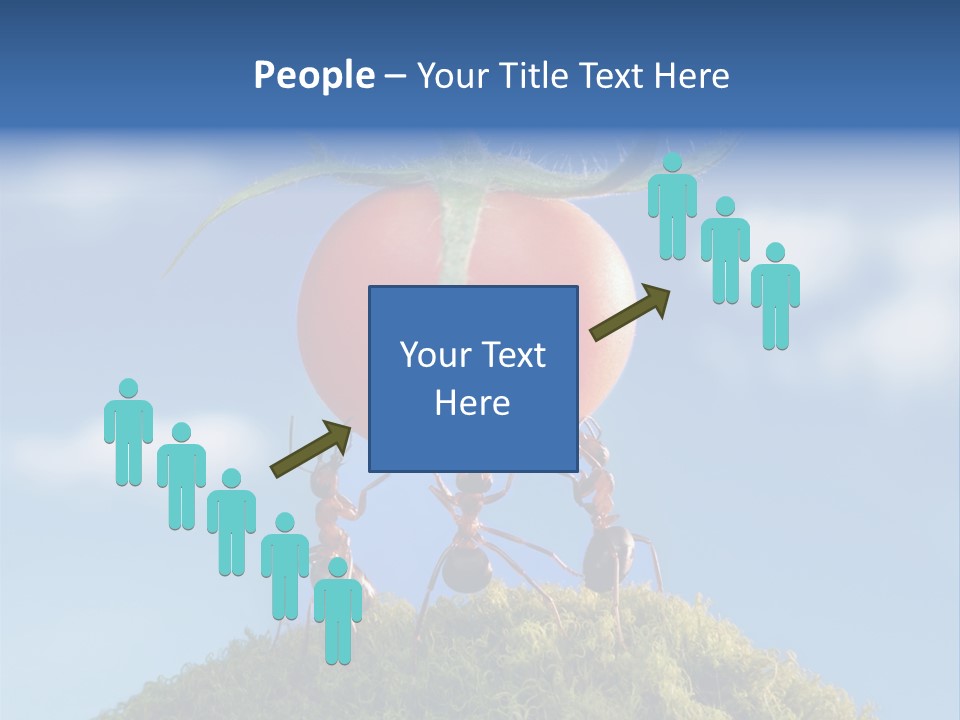 Vegetable Grass Animals PowerPoint Template