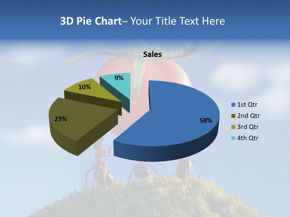 Vegetable Grass Animals PowerPoint Template