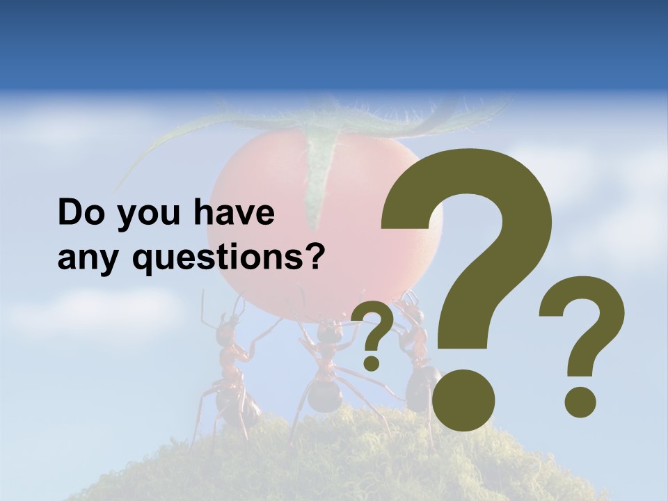 Vegetable Grass Animals PowerPoint Template