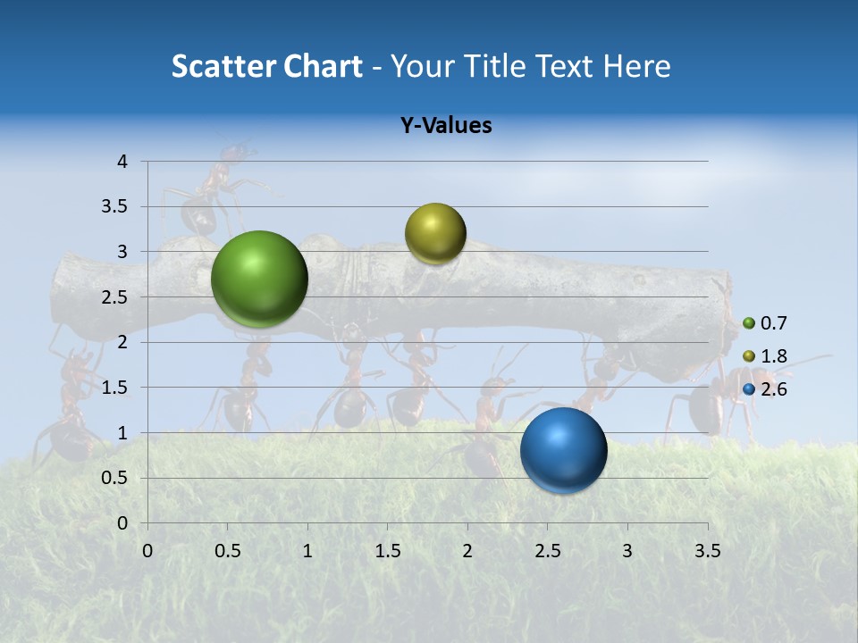 Workers Ants Wood PowerPoint Template