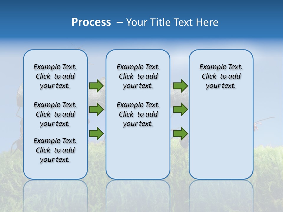 Workers Ants Wood PowerPoint Template