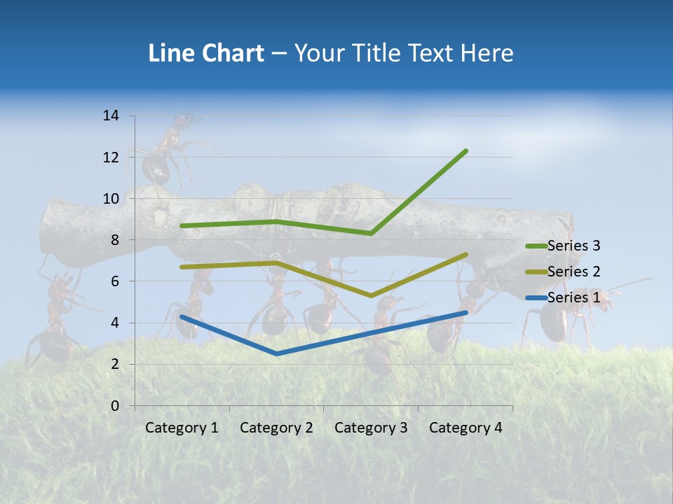 Workers Ants Wood PowerPoint Template