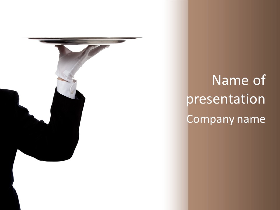 Formal Person Job PowerPoint Template