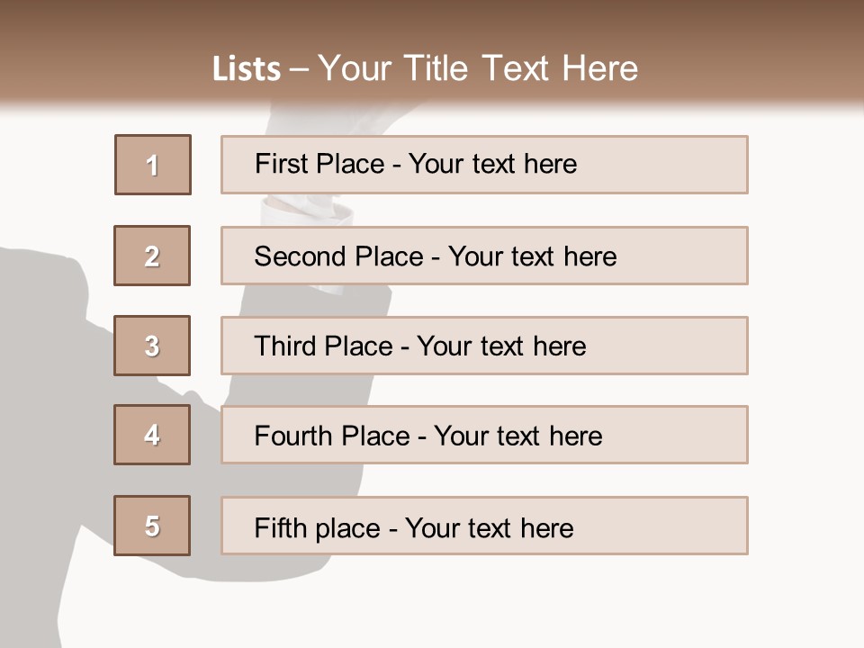 Formal Person Job PowerPoint Template