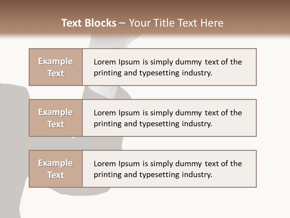 Formal Person Job PowerPoint Template