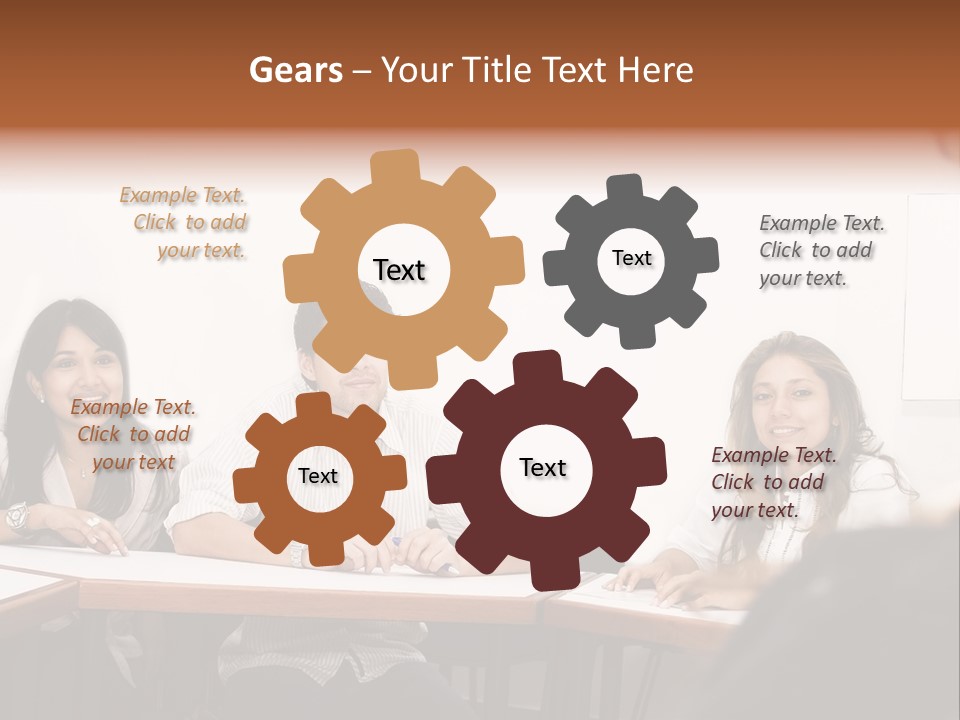 Boy Relationship Smiley PowerPoint Template