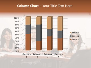 Boy Relationship Smiley PowerPoint Template