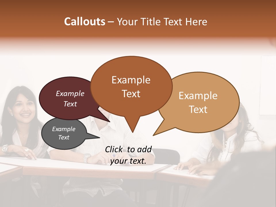 Boy Relationship Smiley PowerPoint Template