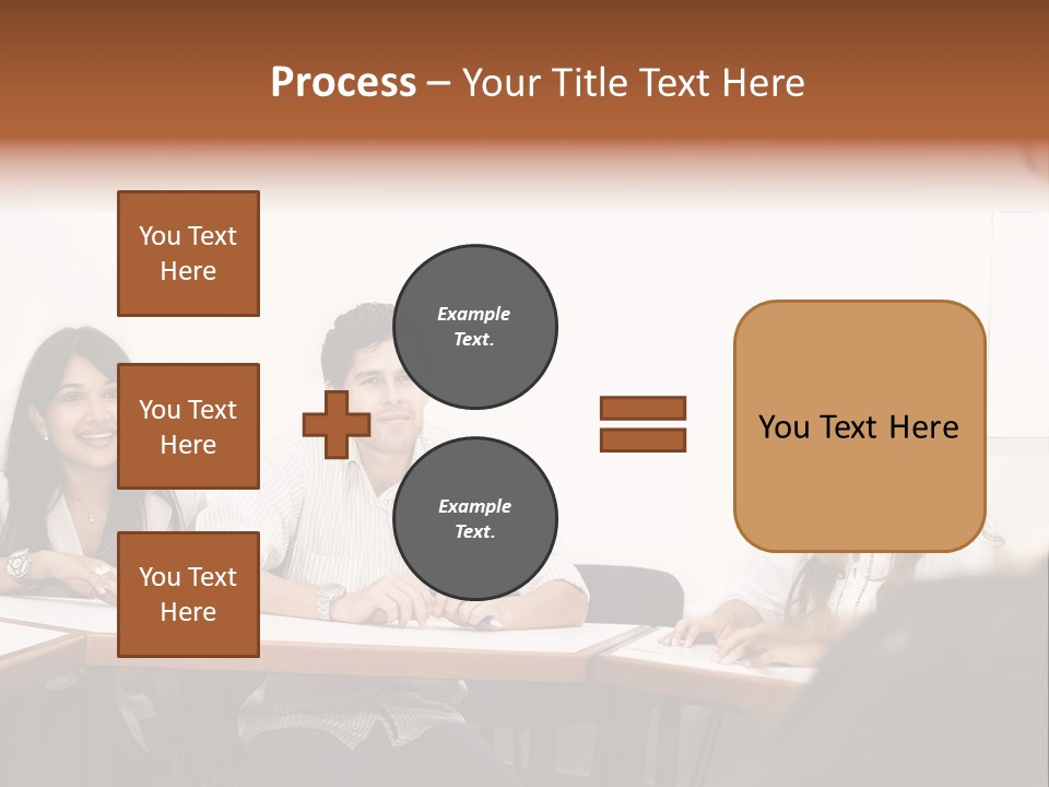 Boy Relationship Smiley PowerPoint Template