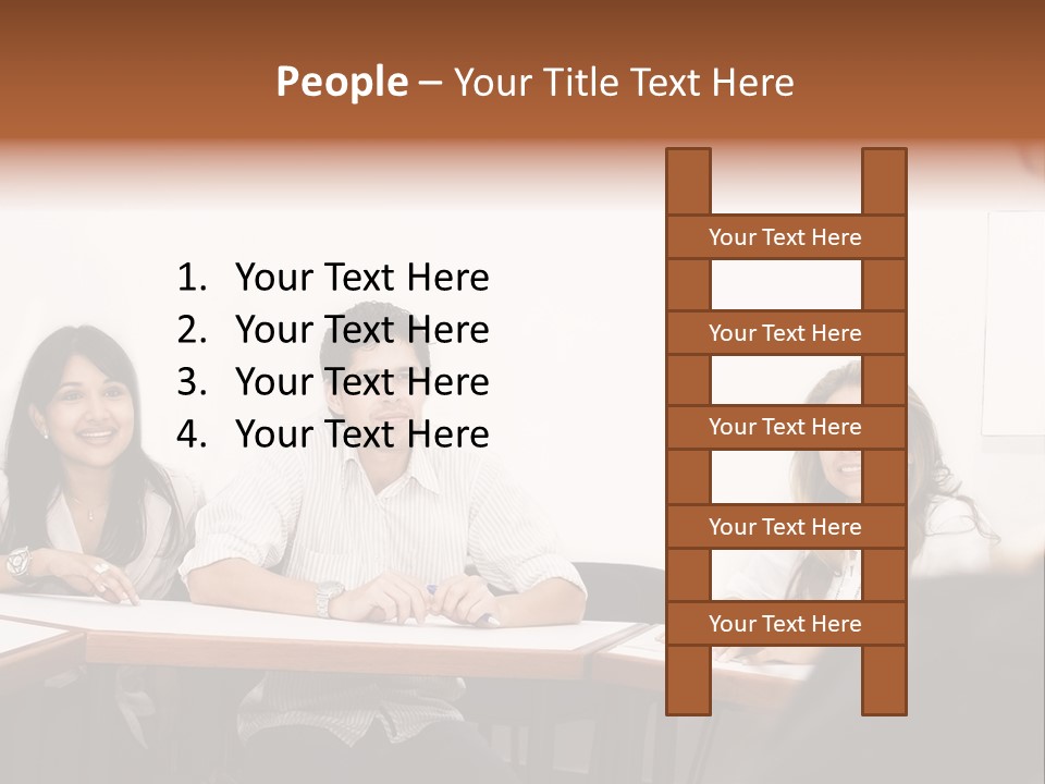Boy Relationship Smiley PowerPoint Template