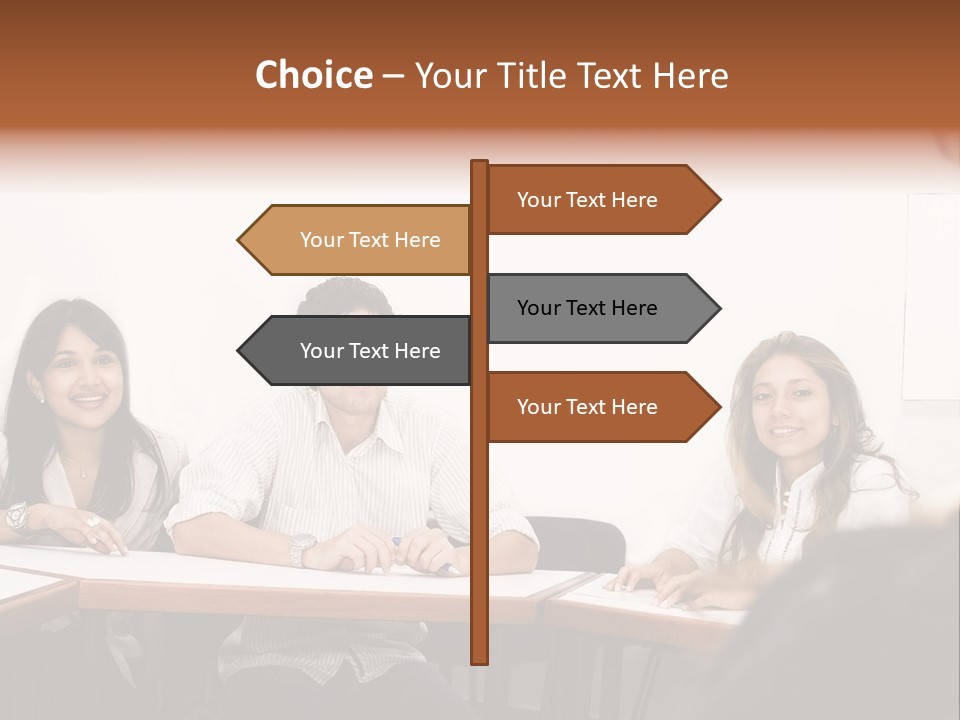 Boy Relationship Smiley PowerPoint Template
