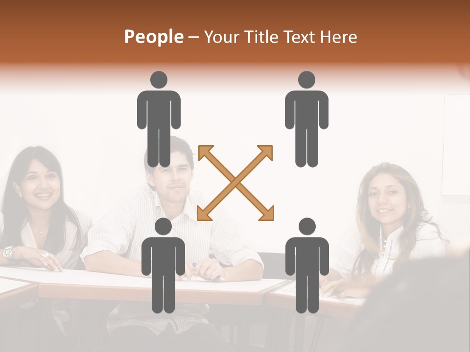 Boy Relationship Smiley PowerPoint Template