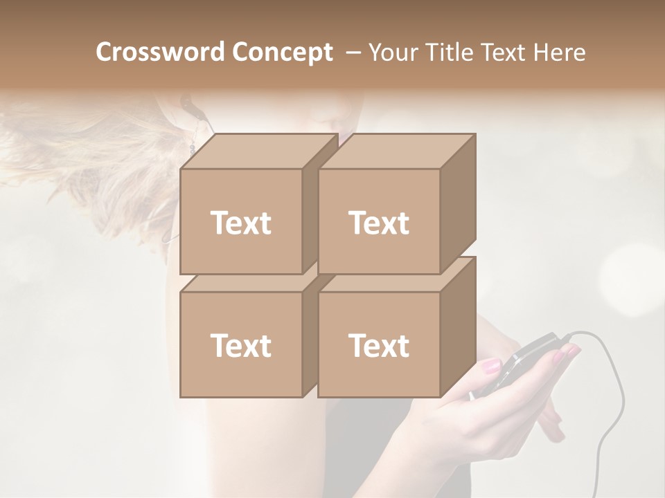 Dance Woman Air PowerPoint Template