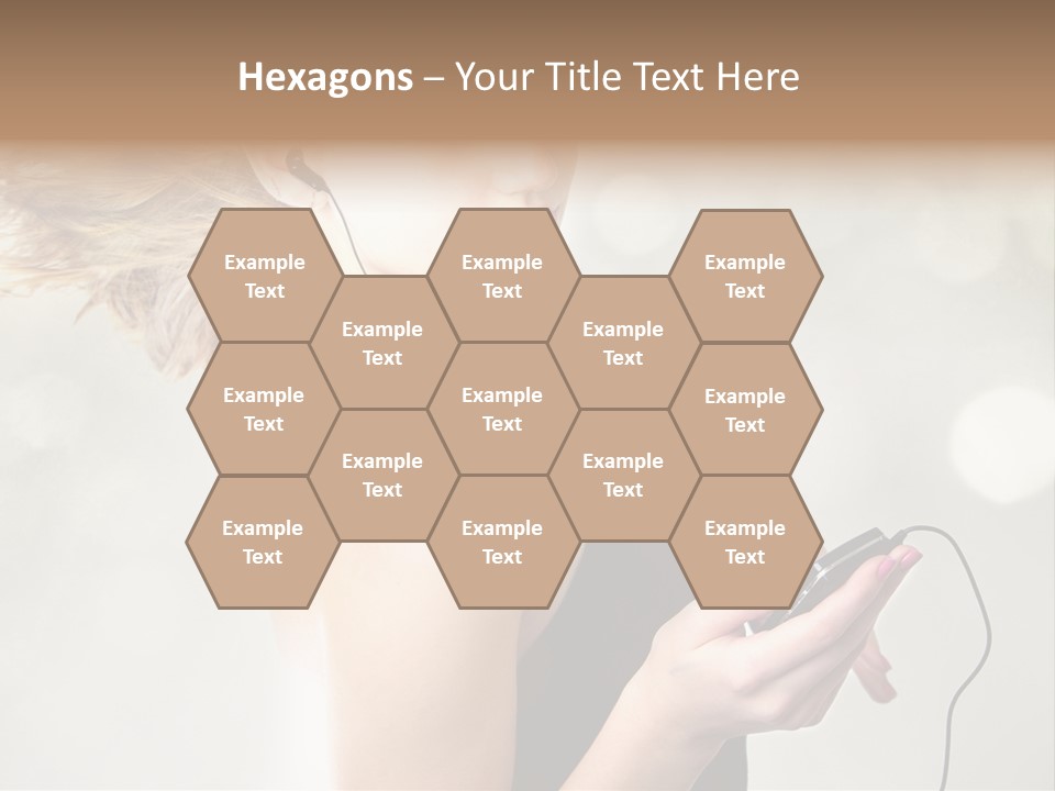 Dance Woman Air PowerPoint Template