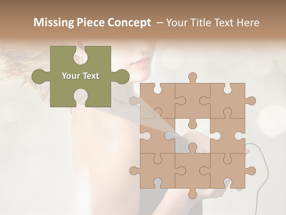 Dance Woman Air PowerPoint Template