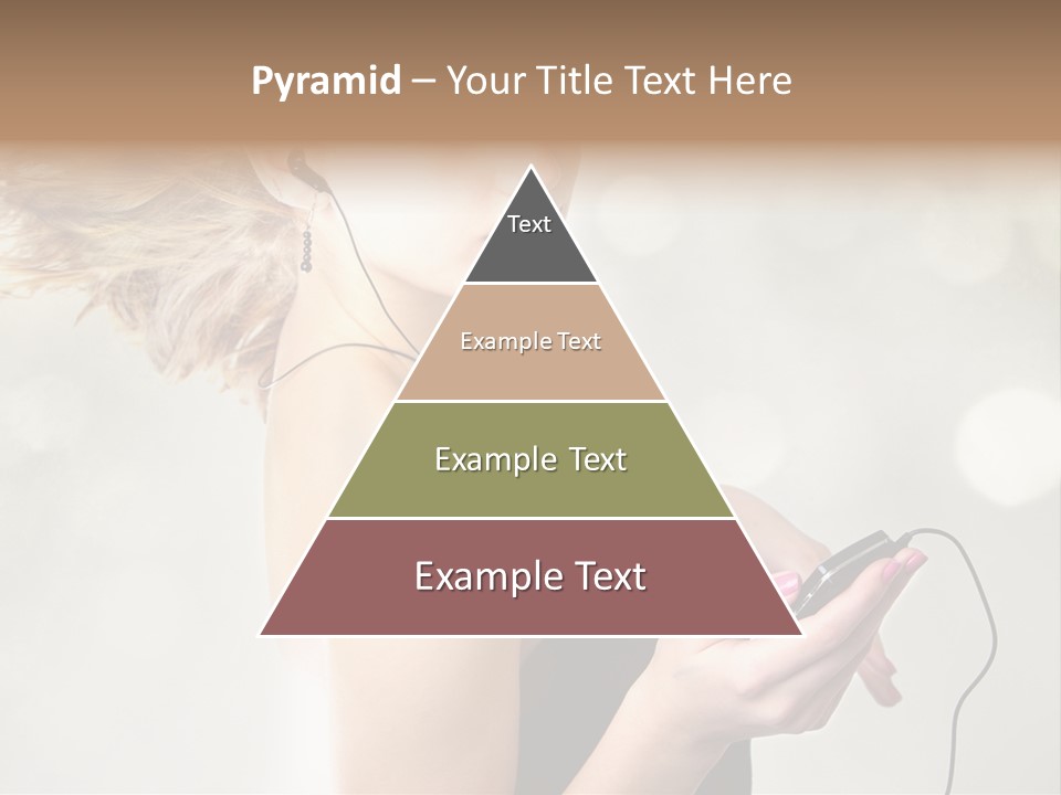 Dance Woman Air PowerPoint Template