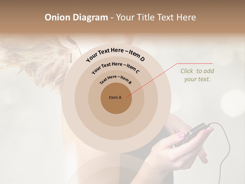 Dance Woman Air PowerPoint Template