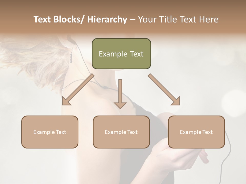 Dance Woman Air PowerPoint Template