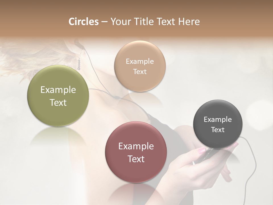 Dance Woman Air PowerPoint Template