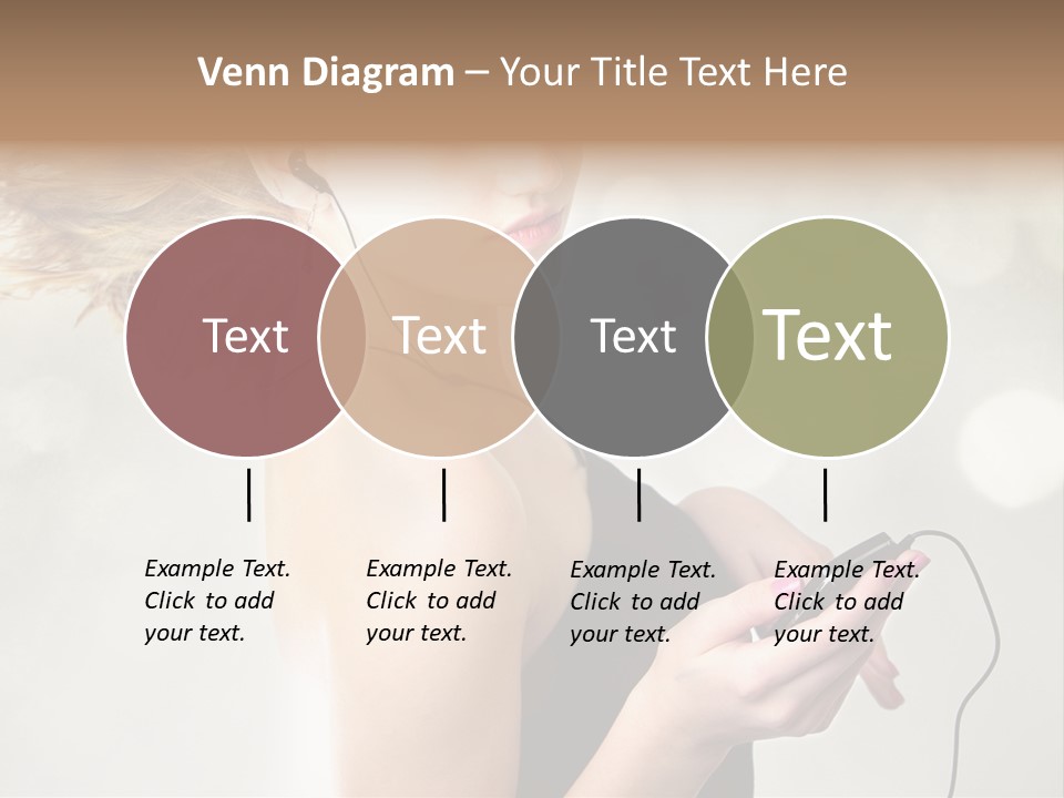 Dance Woman Air PowerPoint Template