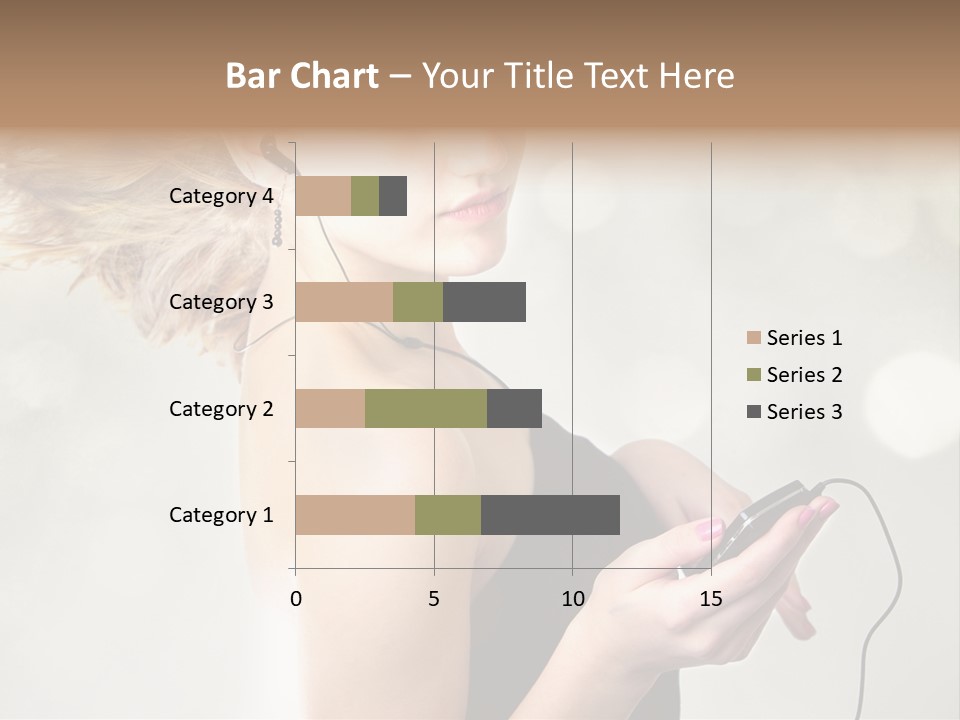 Dance Woman Air PowerPoint Template