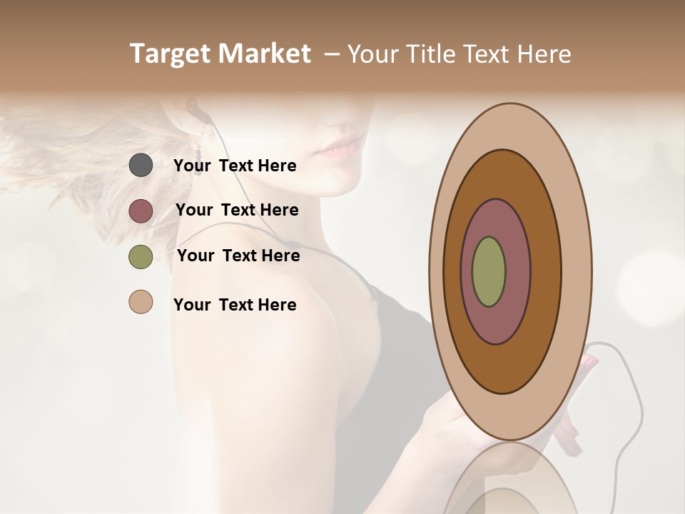 Dance Woman Air PowerPoint Template