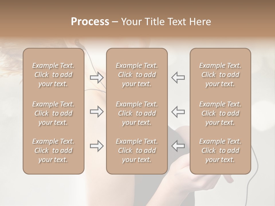 Dance Woman Air PowerPoint Template