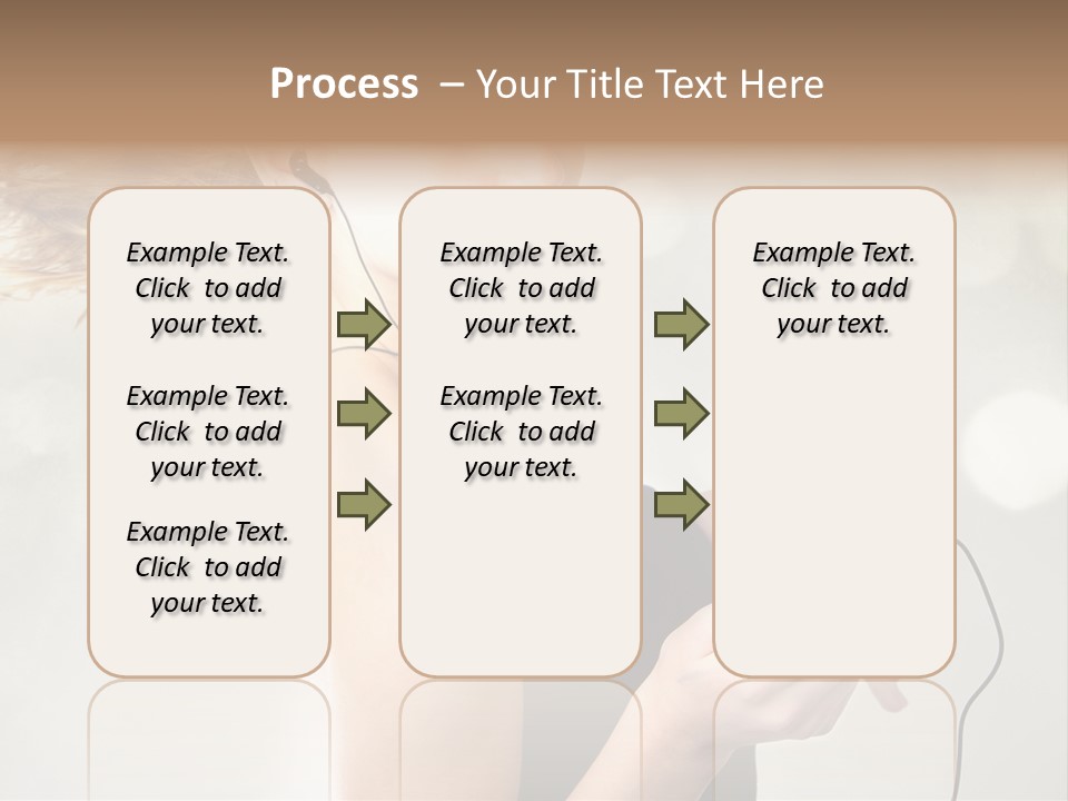 Dance Woman Air PowerPoint Template