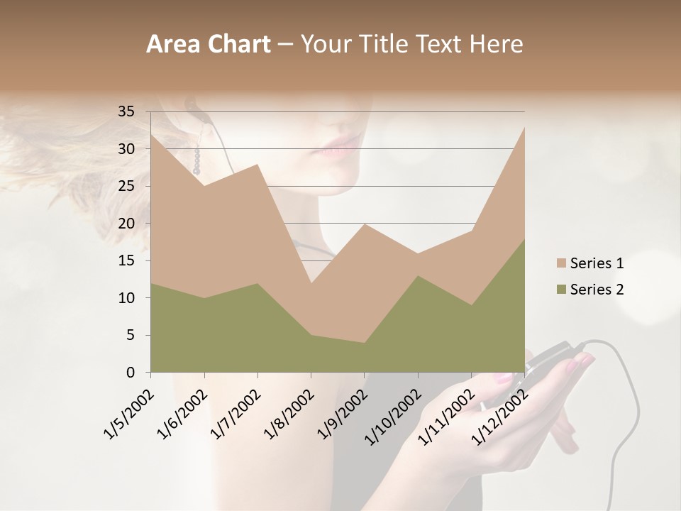 Dance Woman Air PowerPoint Template