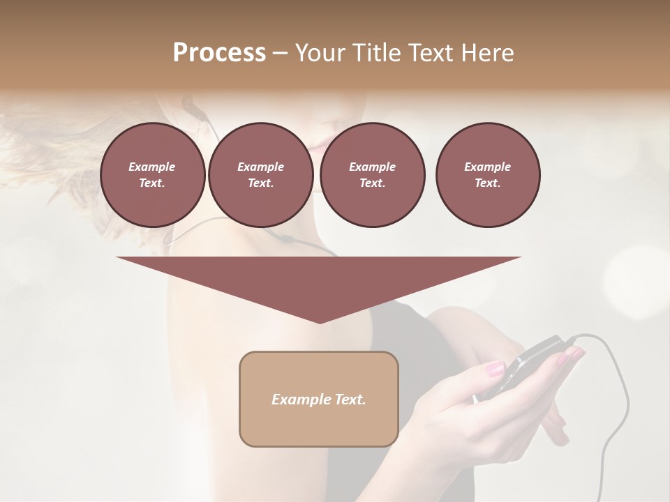 Dance Woman Air PowerPoint Template