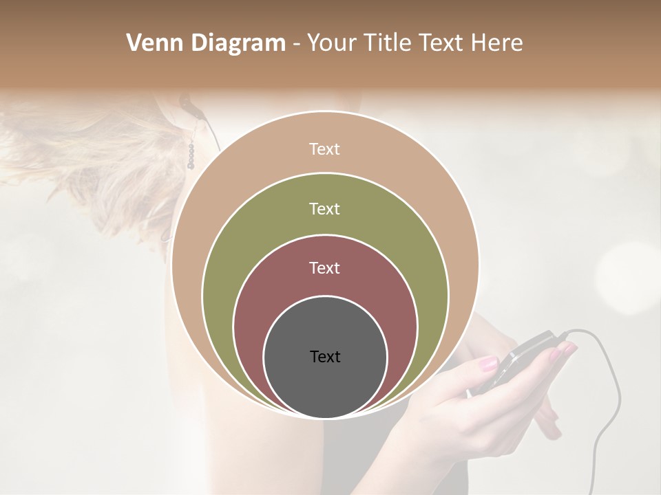 Dance Woman Air PowerPoint Template