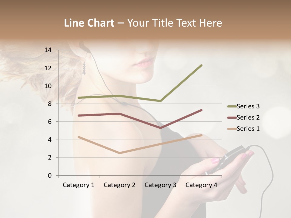 Dance Woman Air PowerPoint Template