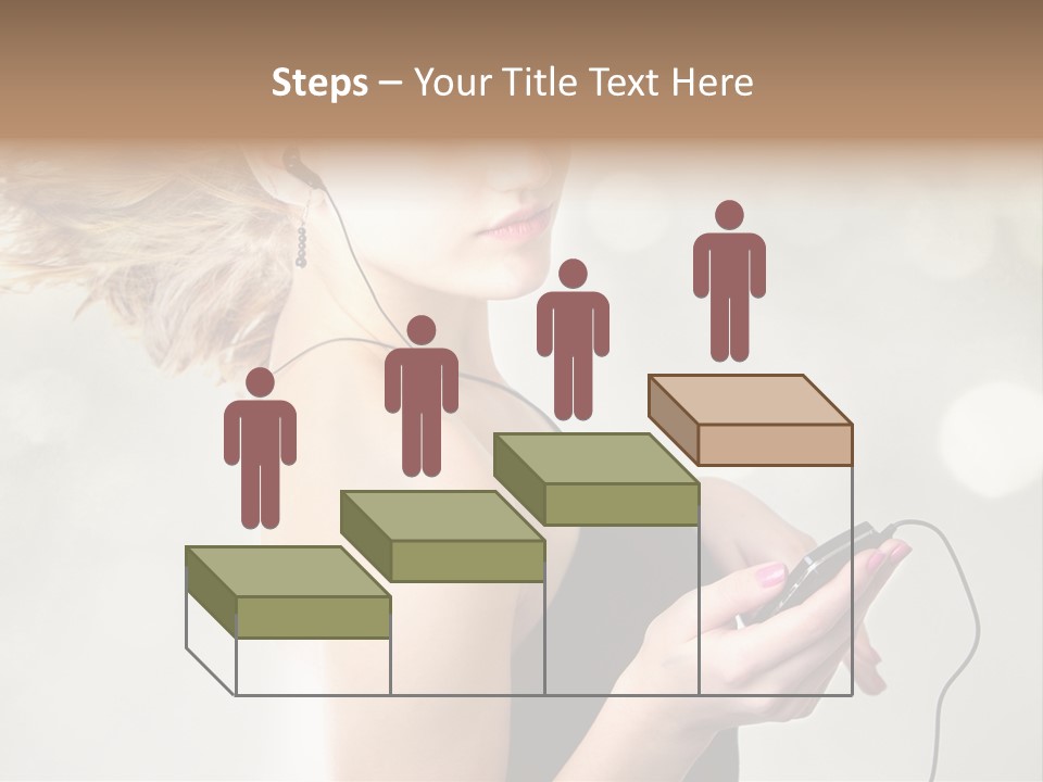 Dance Woman Air PowerPoint Template