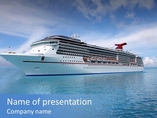 Vacation Transportatio Nautical PowerPoint Template