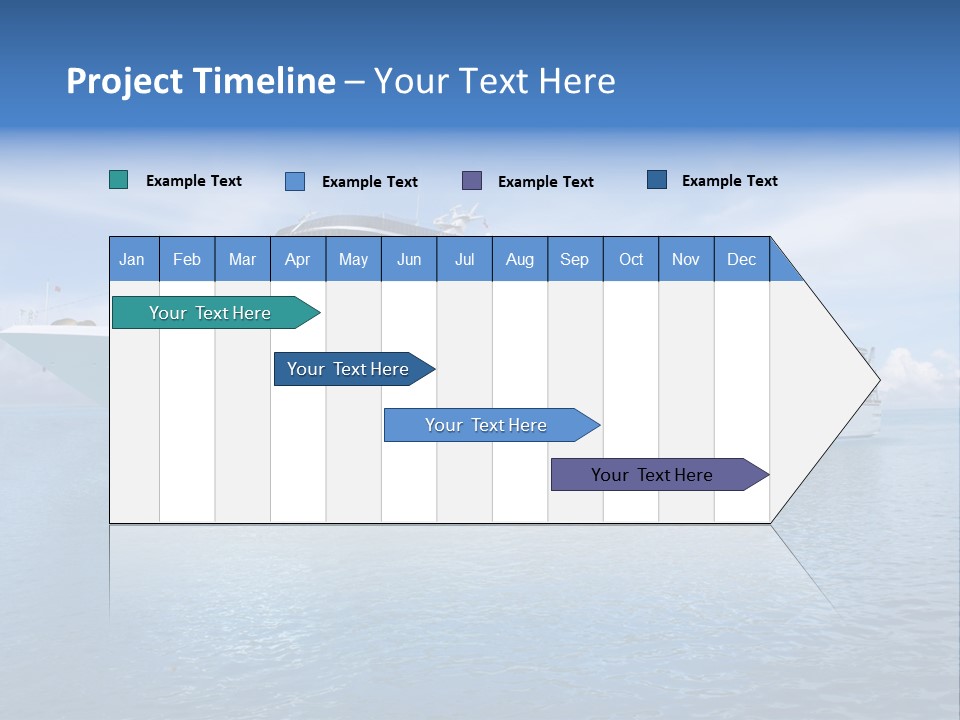 Vacation Transportatio Nautical PowerPoint Template