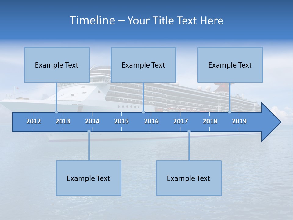 Vacation Transportatio Nautical PowerPoint Template