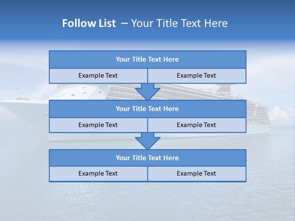 Vacation Transportatio Nautical PowerPoint Template