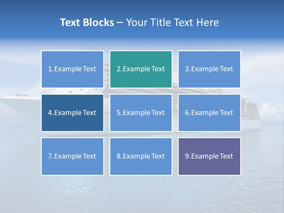 Vacation Transportatio Nautical PowerPoint Template