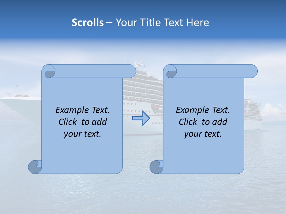 Vacation Transportatio Nautical PowerPoint Template