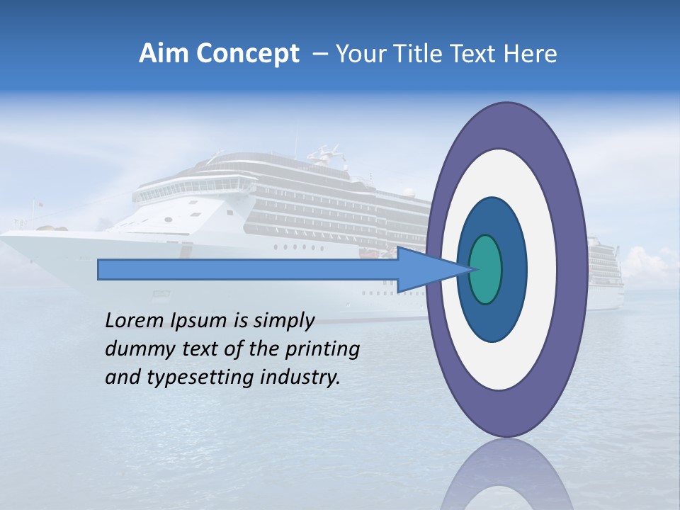 Vacation Transportatio Nautical PowerPoint Template