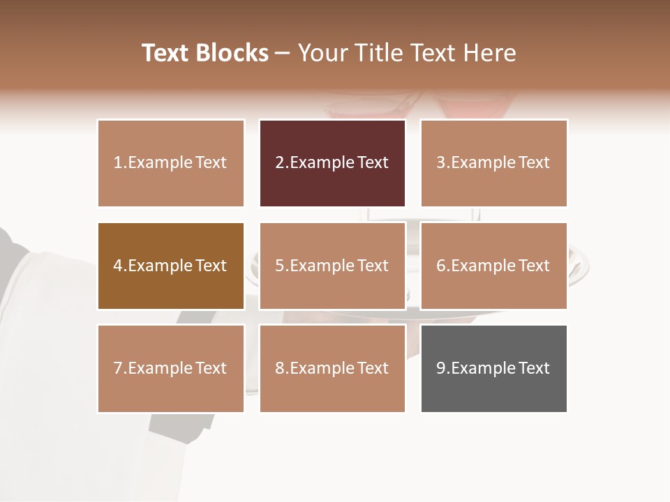 A Person Holding A Tray With Two Glasses Of Wine On It PowerPoint Template