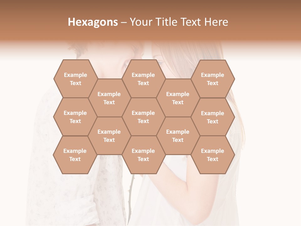 A Man And A Woman Holding A Rose Together PowerPoint Template