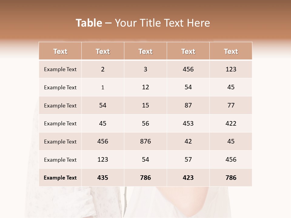 A Man And A Woman Holding A Rose Together PowerPoint Template
