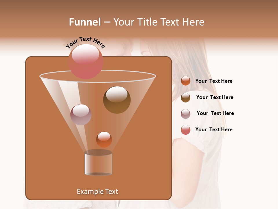 A Man And A Woman Holding A Rose Together PowerPoint Template