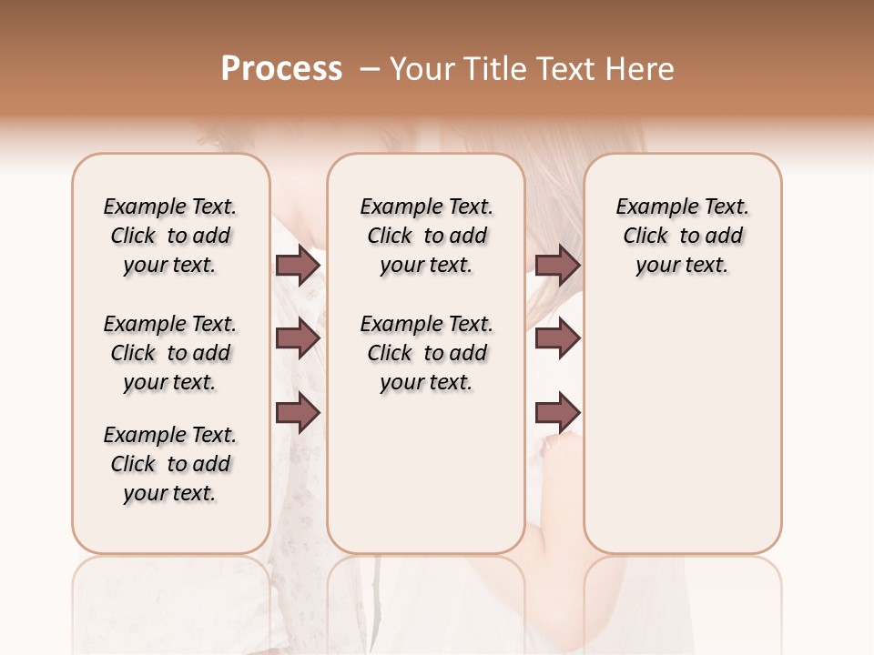 A Man And A Woman Holding A Rose Together PowerPoint Template