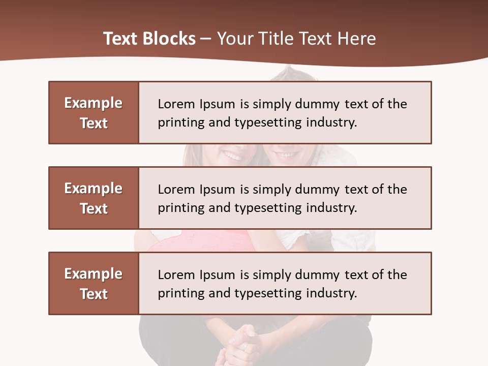 Boy Relationship Smiley PowerPoint Template