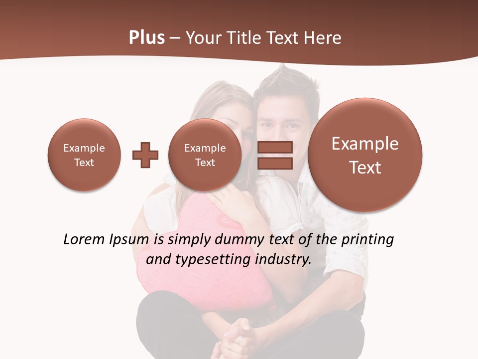 Boy Relationship Smiley PowerPoint Template