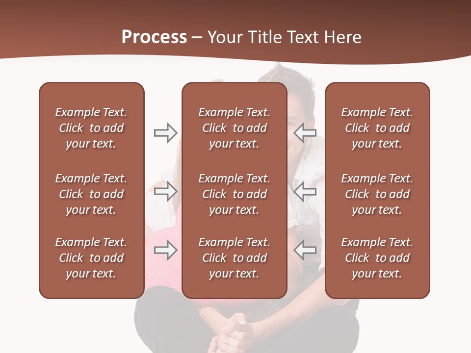 Boy Relationship Smiley PowerPoint Template