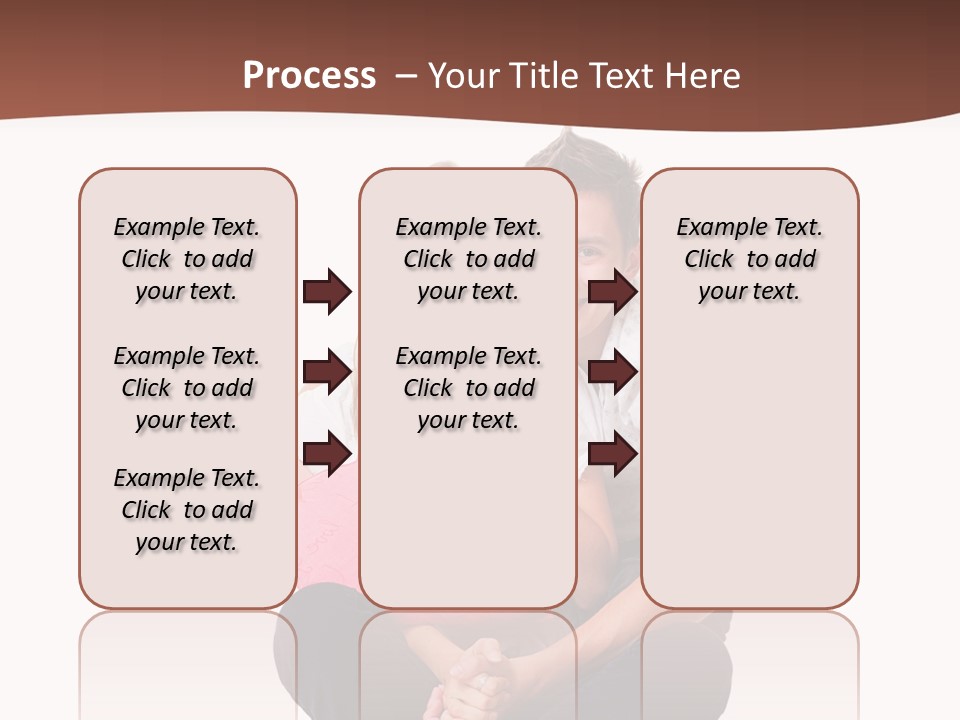 Boy Relationship Smiley PowerPoint Template